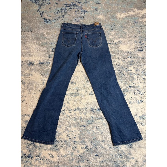 Levi's Women's 512 Bootcut Jeans Size 14M Dark Wash - Picture 5 of 7